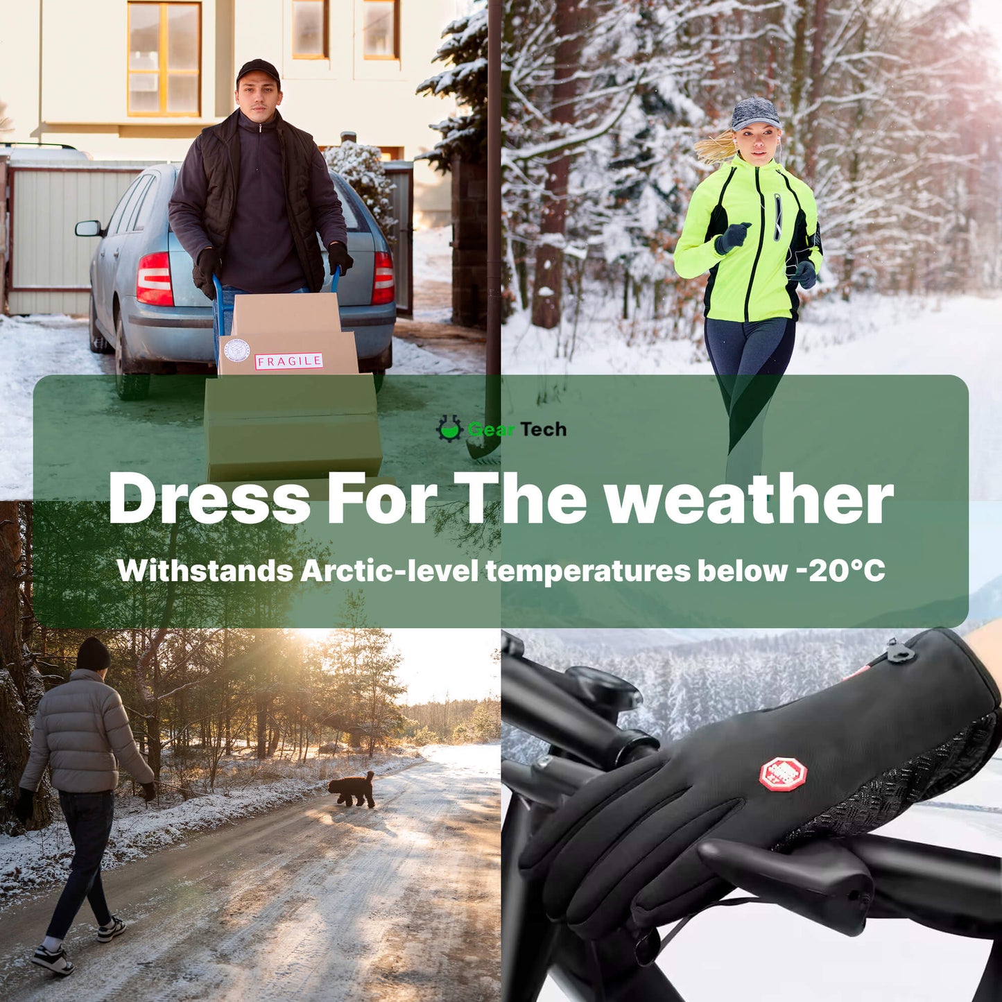 Gear Tech™ | Electric Thermal Waterproof Winter Gloves