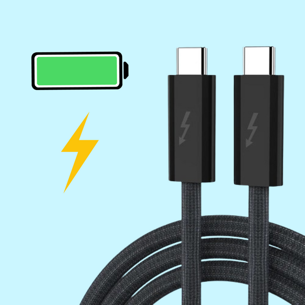 Thunderbolt USB Type C Connector Cool Running Thunderbolt4 Cable – Gear ...