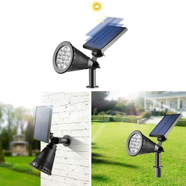 Solar Powered Atlas Spotlights - Outdoor Garden Lighting Spotlights