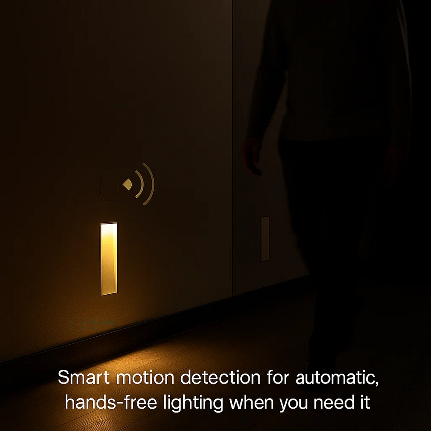 LED Recessed Wall Sconces | Motion Sensor. Energy-Efficient & Ideal for Hallways. Living Rooms. and Bedrooms
