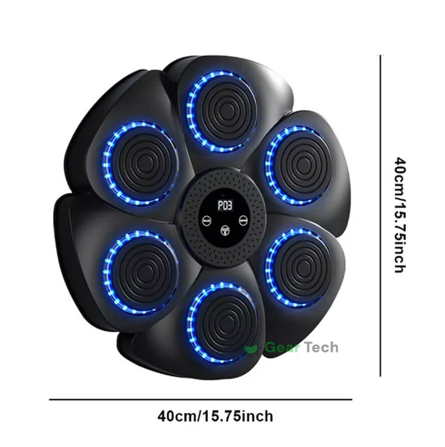 Music Boxing Pad with Targeting Features – Ultimate Punch Machine for Boxing Fitness
