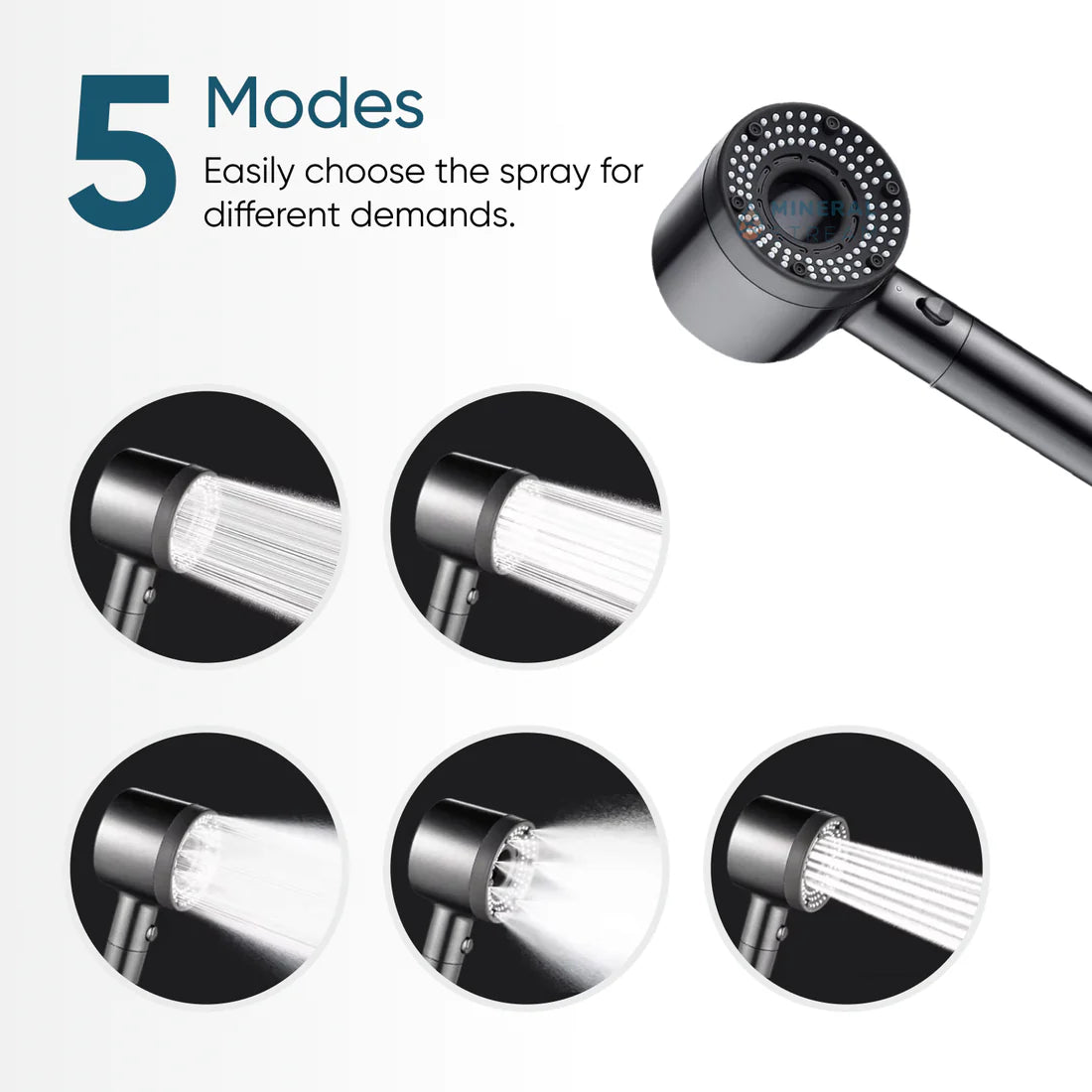 Enhanced Power Shower Head – Designed for Consistent High Pressure
