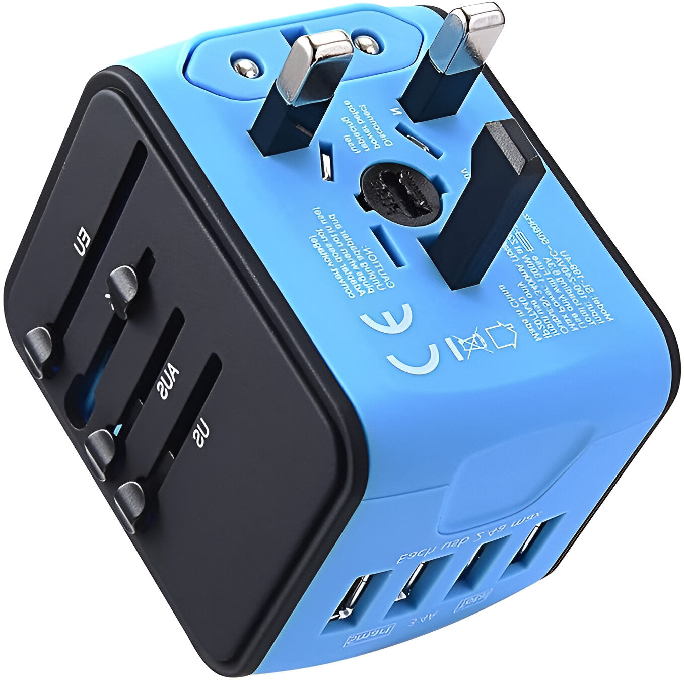 Universal Travel Adapter | Worldwide Compatibility, Compact Design & Ideal for Frequent Flyers and International Explorers