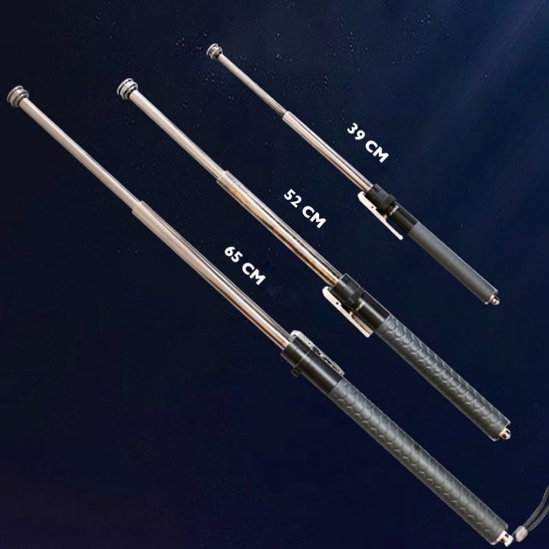 Automatic Self-Defense Walking Stick | Lightweight, Anti-Slip Grip & Compact for Hiking and Urban Safety