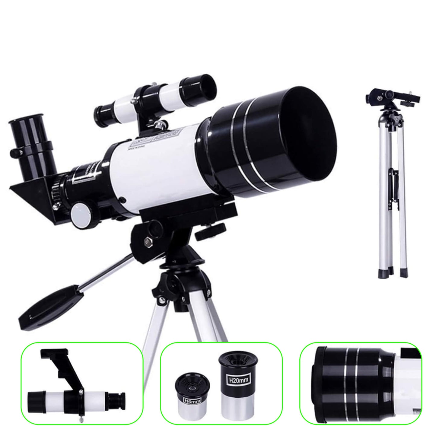 Professional Astronomical Telescope with 150x Zoom – Perfect for Moon Watching