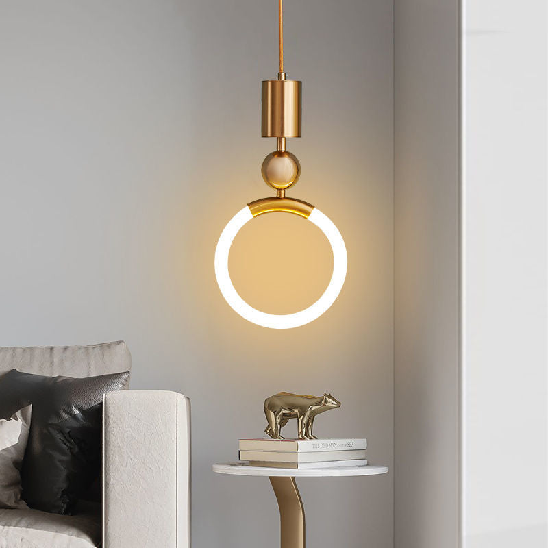 LED Pendant Light Fixture - Nordic Design with Simple Style - Ideal for Dining Room, Kitchen, and Living Room Lighting