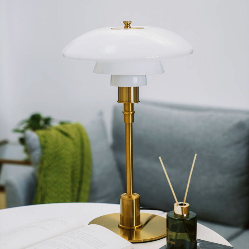 Danish Designer Table Lamp | LED. Dimmable & Ideal for Bedroom. Living Room or Reading Nook