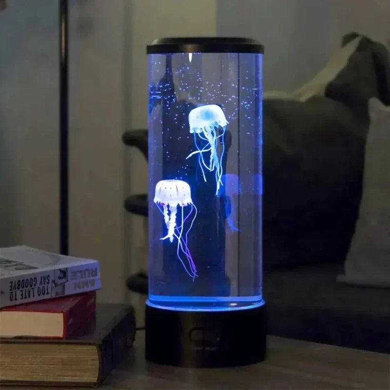 LED Jellyfish Lamp with Soft Glow – Aquatic Decor for Home, Office, and Relaxation Spaces
