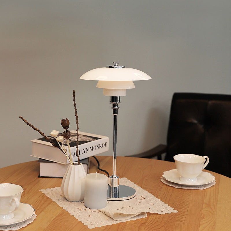 Danish Designer Table Lamp | LED. Dimmable & Ideal for Bedroom. Living Room or Reading Nook