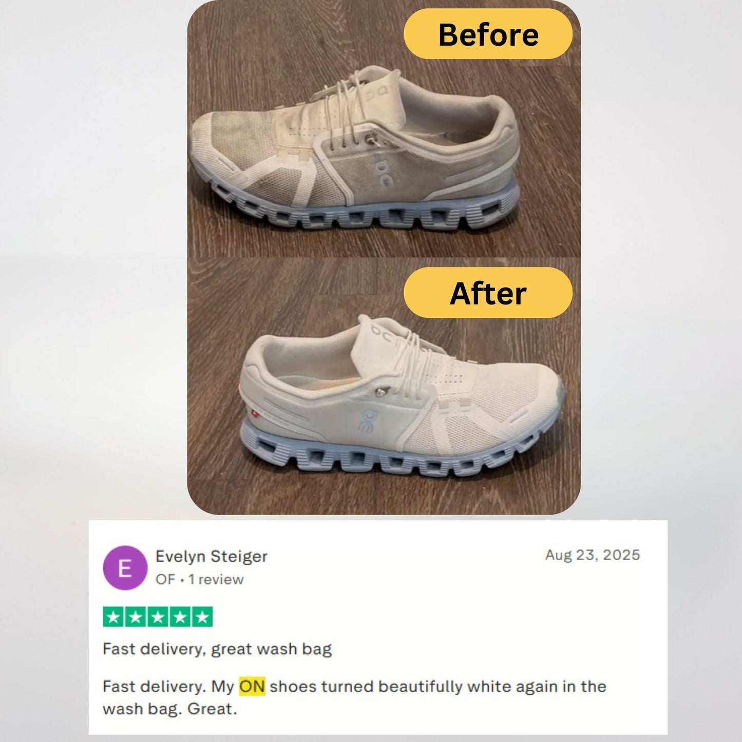 Shoe Washing Machine Bag | Padded Mesh Laundry Bag for Shoes & Sneakers | Zippered Protector for Washer Drum