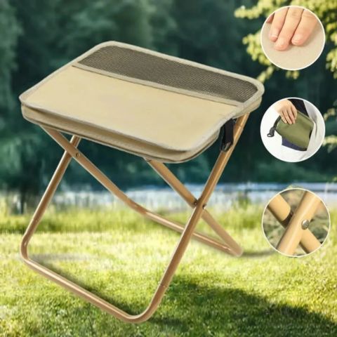 Ultra-Light Foldable Camping Chair | Tear-Resistant, Space-Saving & Ideal for Festivals, Fishing Trips & Outdoor Relaxation