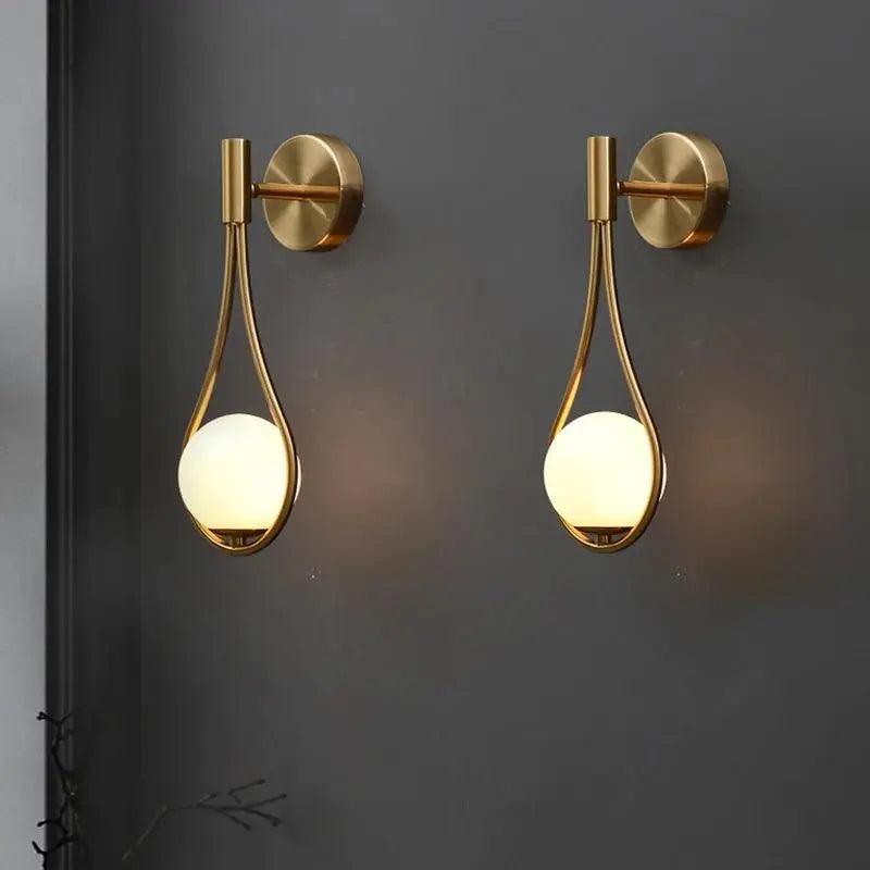 LED Modern Nordic Wall Light Fixture - Adjustable Sconce for Living Room, Bedroom & Hallway Lighting
