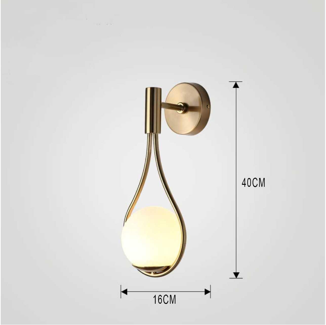 LED Modern Nordic Wall Light Fixture - Adjustable Sconce for Living Room, Bedroom & Hallway Lighting