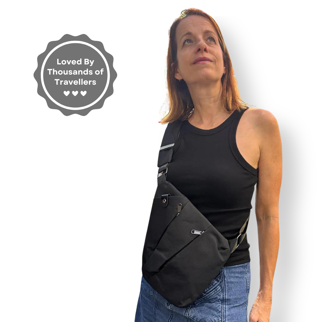 Anti-Theft Crossbody Bag | Lightweight, Slash-Resistant & Ideal for Travel, Commuting & City Adventures