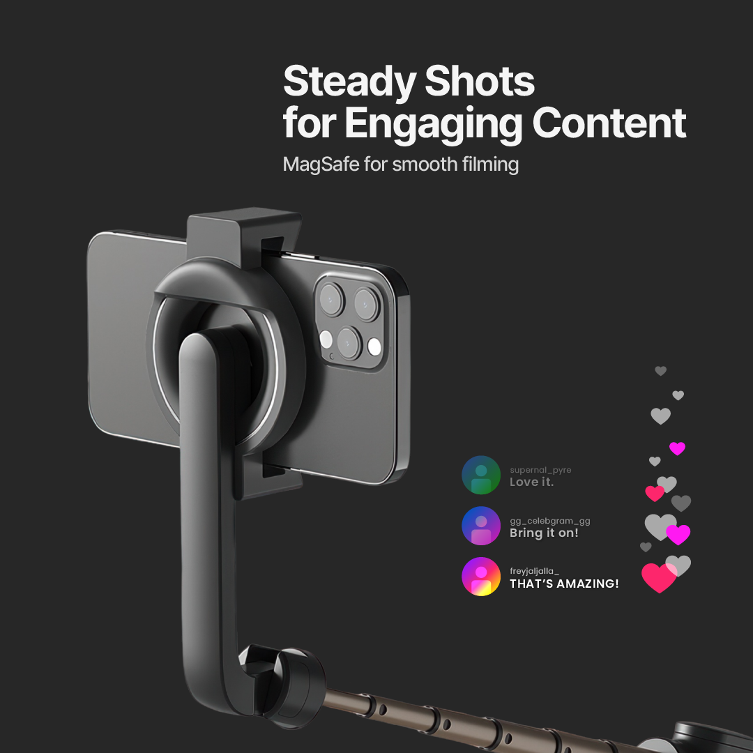 iPhone Tripod with Wireless Remote | for Content Creators