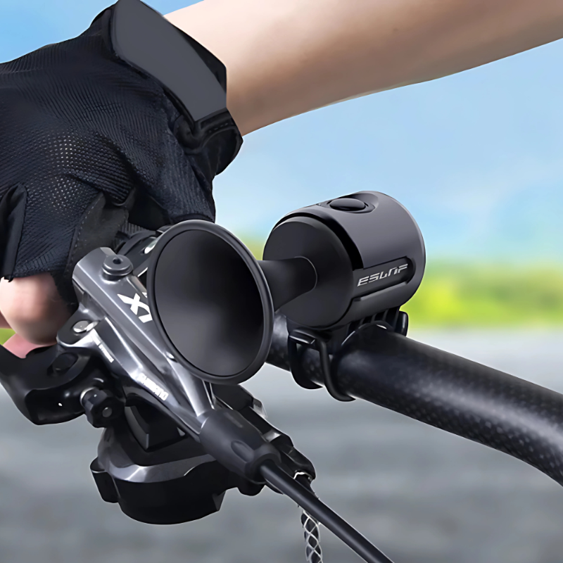 Powerful 120 dB Bike Horn | Waterproof, Shock-Resistant & Easy Tool-Free Installation for Safe Riding in Any Weather