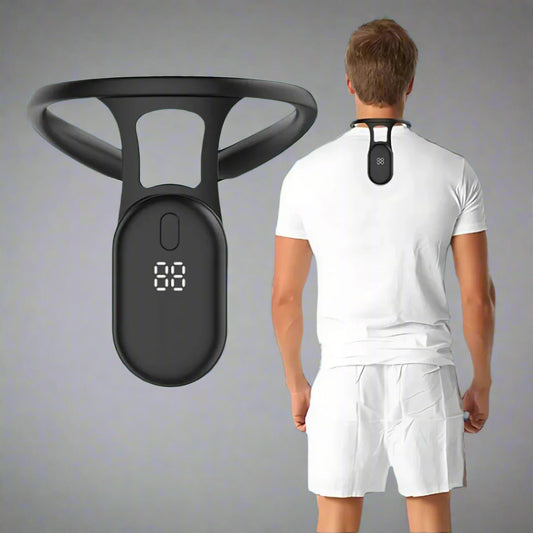 Posture Corrector for Neck and Back | Real-Time Feedback, Lightweight & Breathable for Home, Office & Long Drives