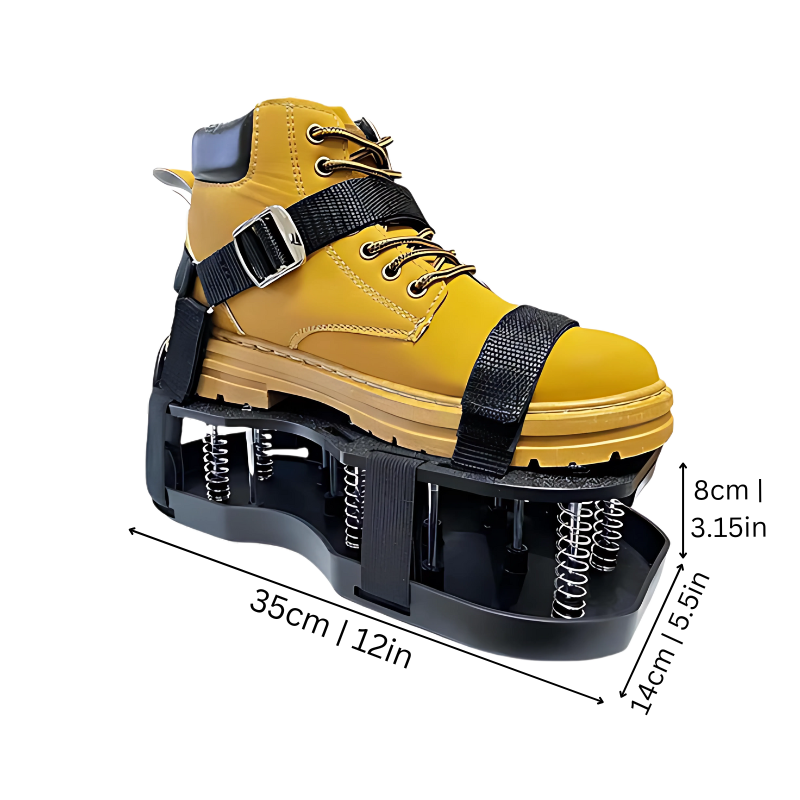 Lawn Aerator Shoes | Adjustable Straps for Healthier Roots & Thicker Grass without Heavy Tools