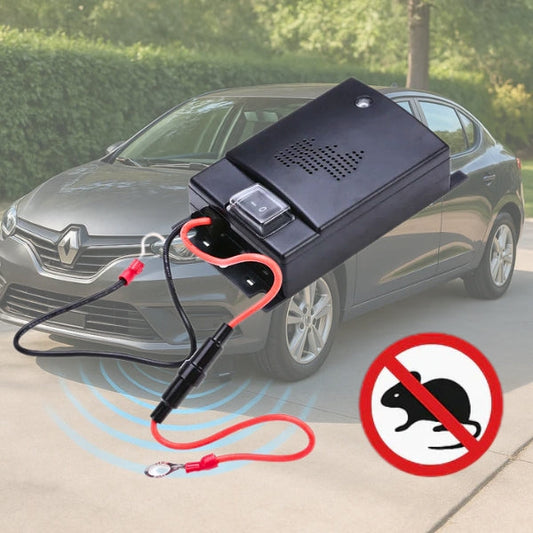 Ultrasonic Car Mice Repeller | Portable. Self-Powered & Effective for Vehicle Protection Against Rodents