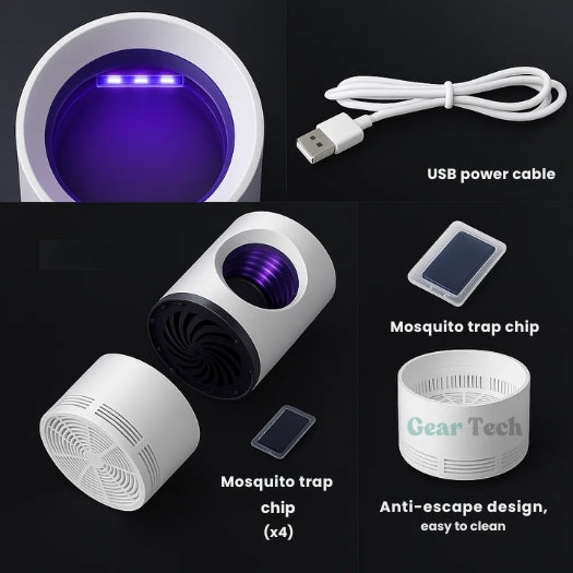 UV Light Insect Trap - Indoor/Outdoor Mosquito & Fly Killer for Effective Pest Control Solutions