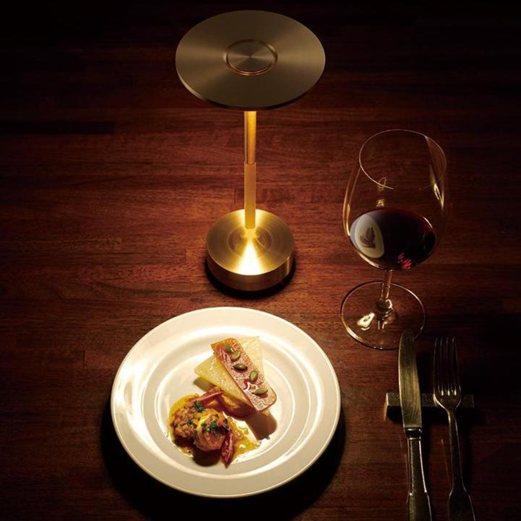Portable Cordless Table Lamp | Dimmable, Rechargeable & Ideal for Indoor and Outdoor Use