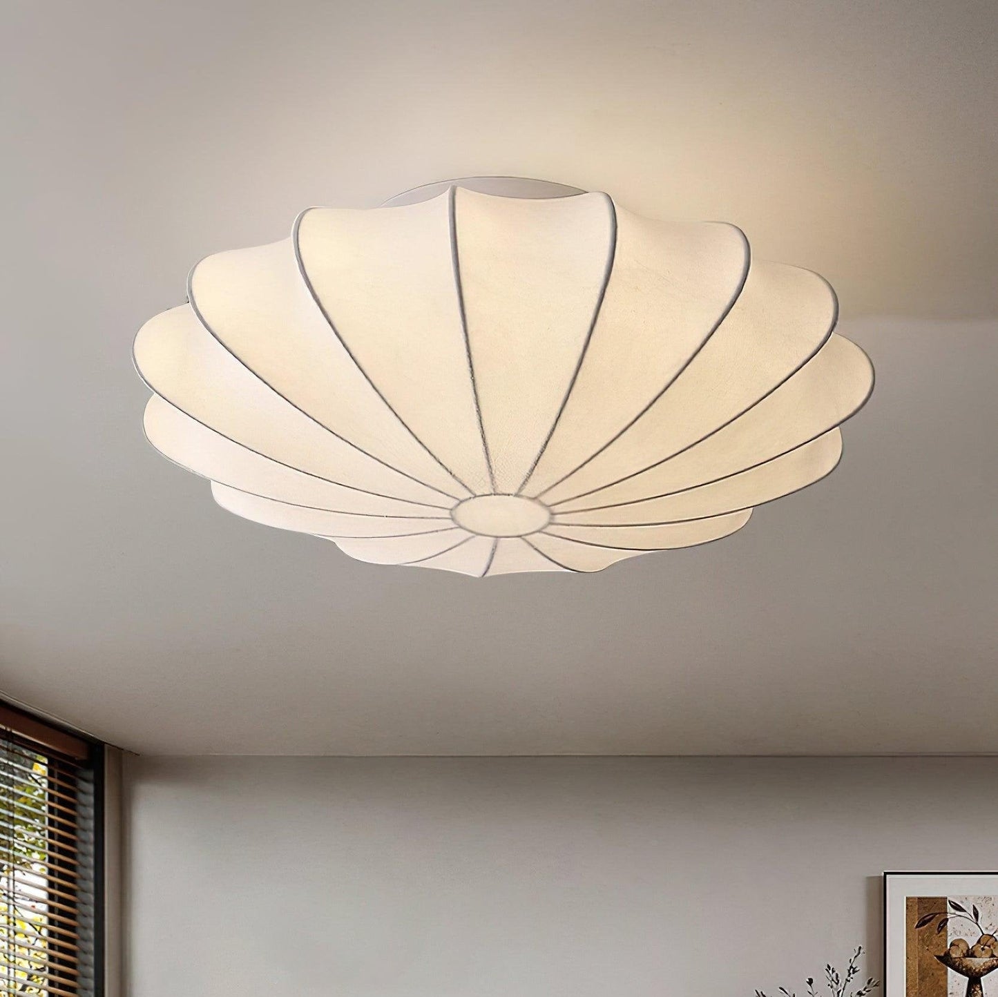 LED Bubble Ceiling Light Fixture - Modern White Design for Living Room, Kitchen & Hallway Lighting