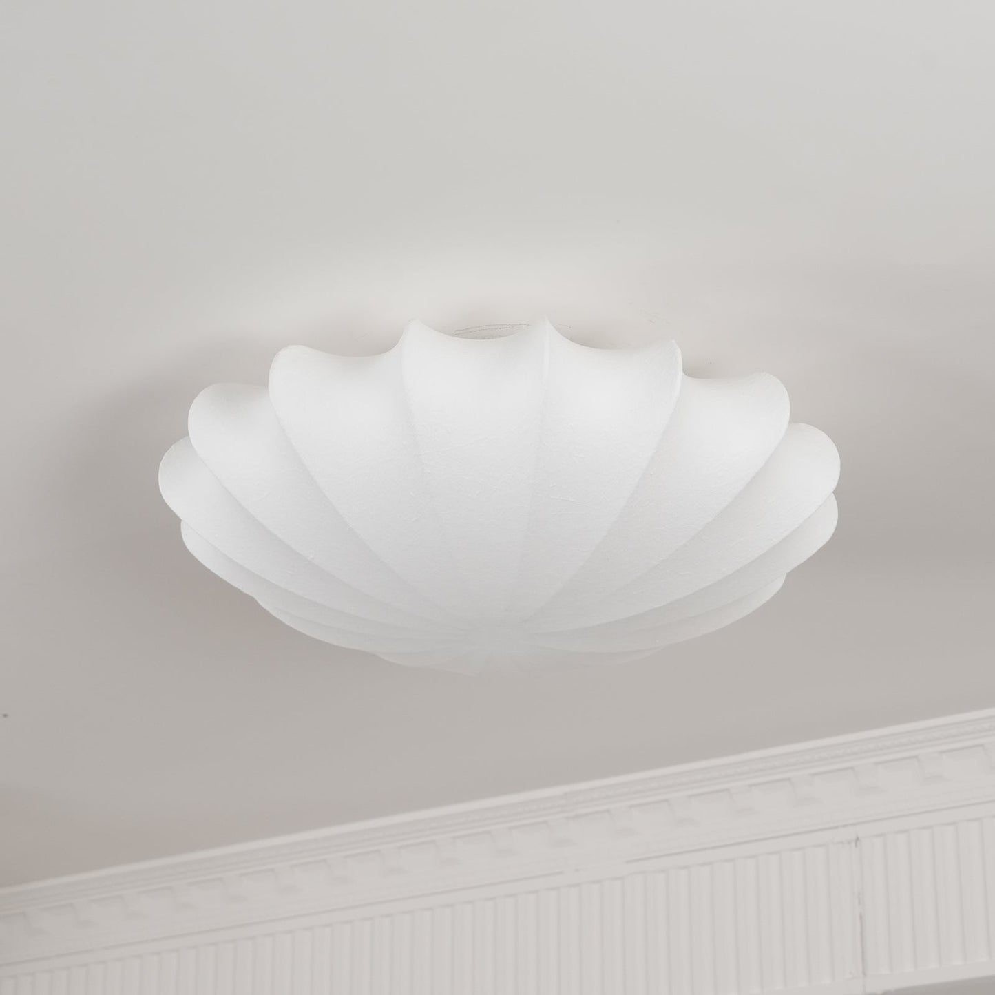 LED Bubble Ceiling Light Fixture - Modern White Design for Living Room, Kitchen & Hallway Lighting