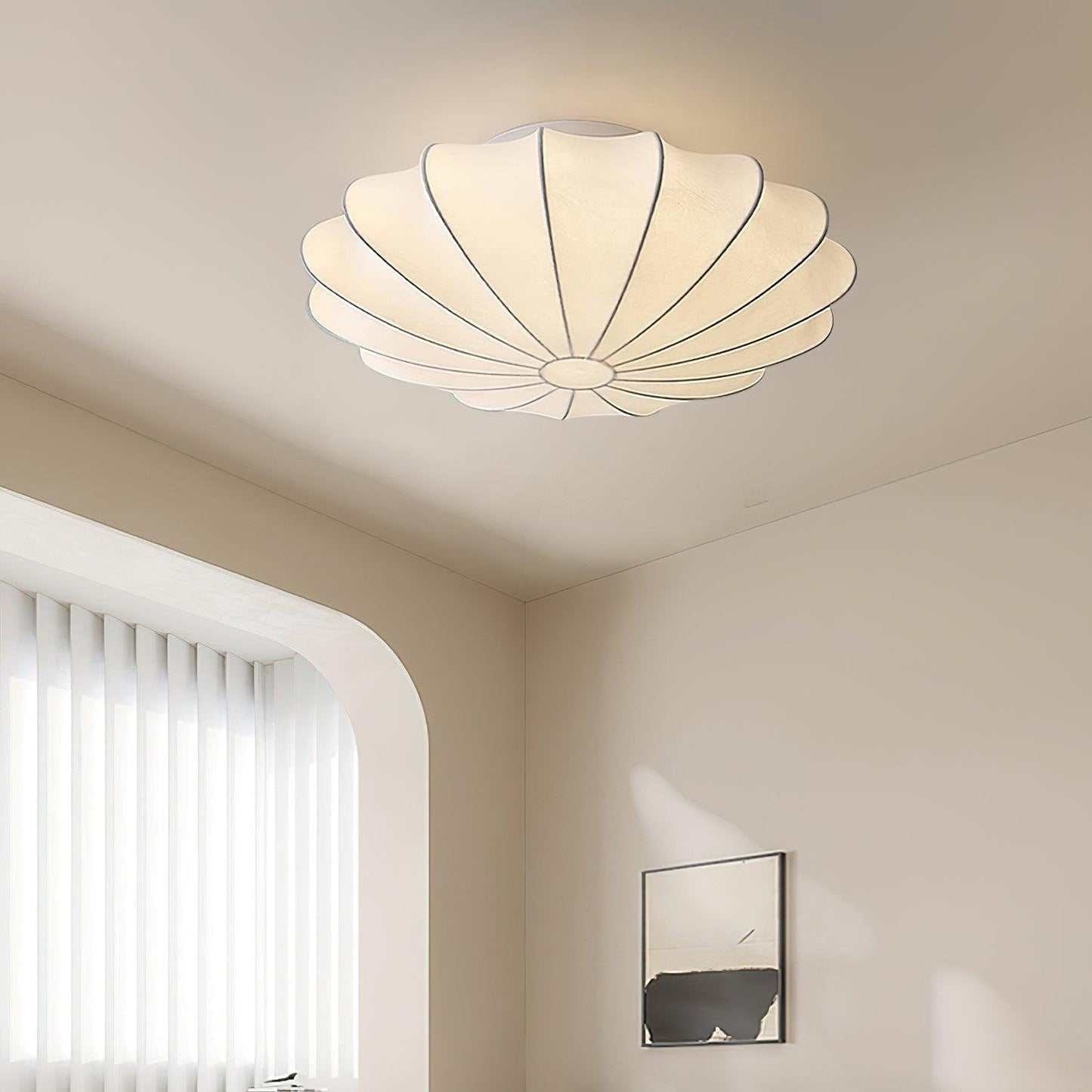 LED Bubble Ceiling Light Fixture - Modern White Design for Living Room, Kitchen & Hallway Lighting