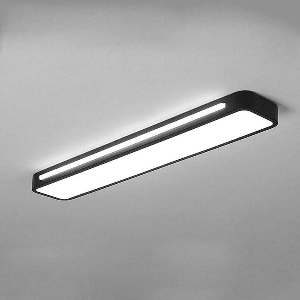 LED Ceiling Light Fixture - Nordic Minimalist Design - Long Linear Light for Modern Home & Office Spaces