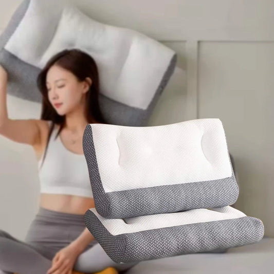 Orthopedic Neck Pillow for Sleeping | Cervical Spine Support, Pain Relief & Reduced Snoring for All Sleep Positions