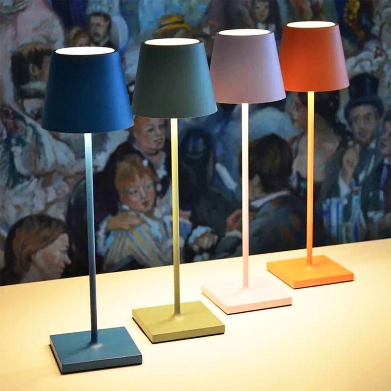 Luminara™ | Modern Rechargeable LED Wireless Table Lamp | Portable Lighting for Home, Office & Outdoor Use