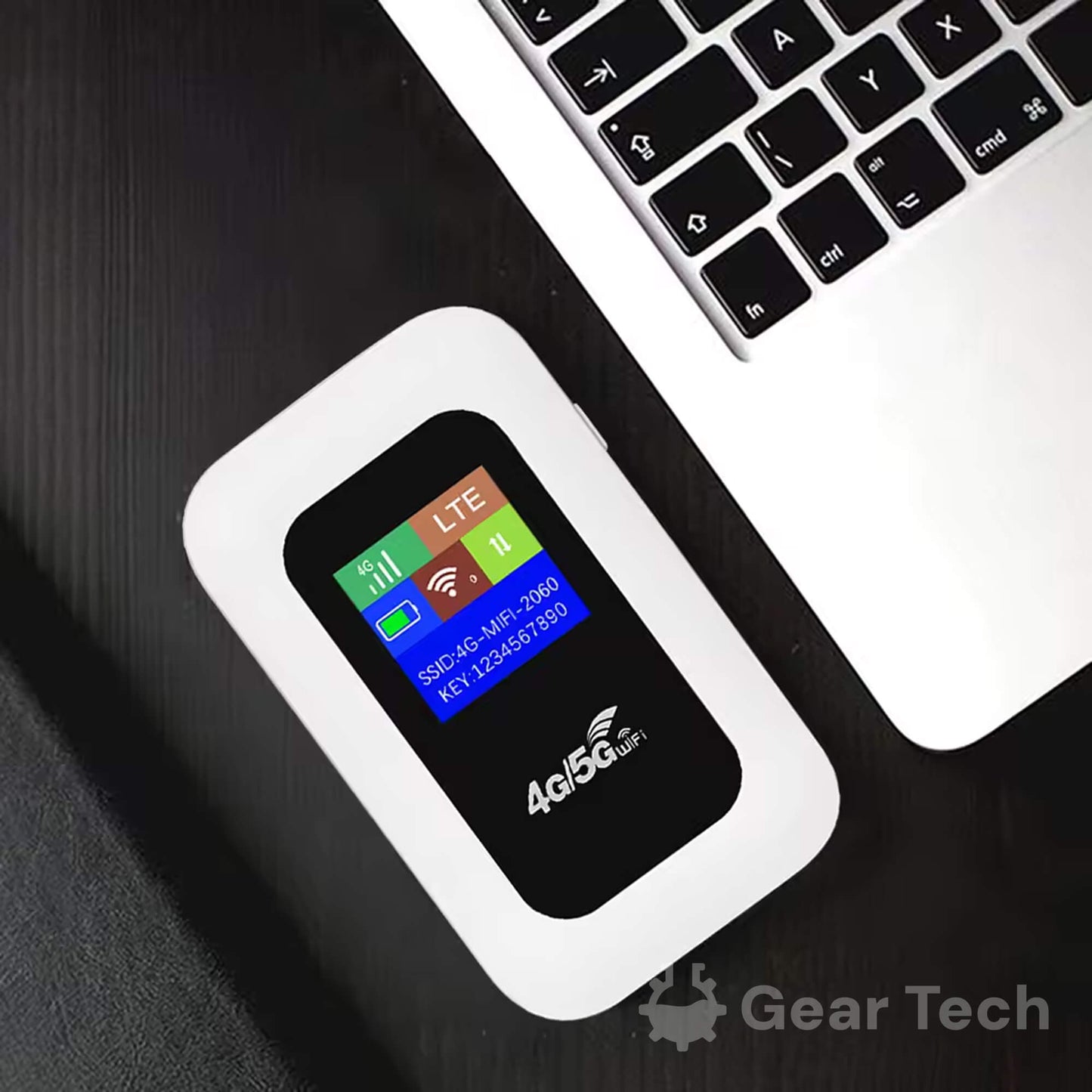 Portable 5G Wi-Fi Router | Secure, High-Speed Connection for Travel & Home Use
