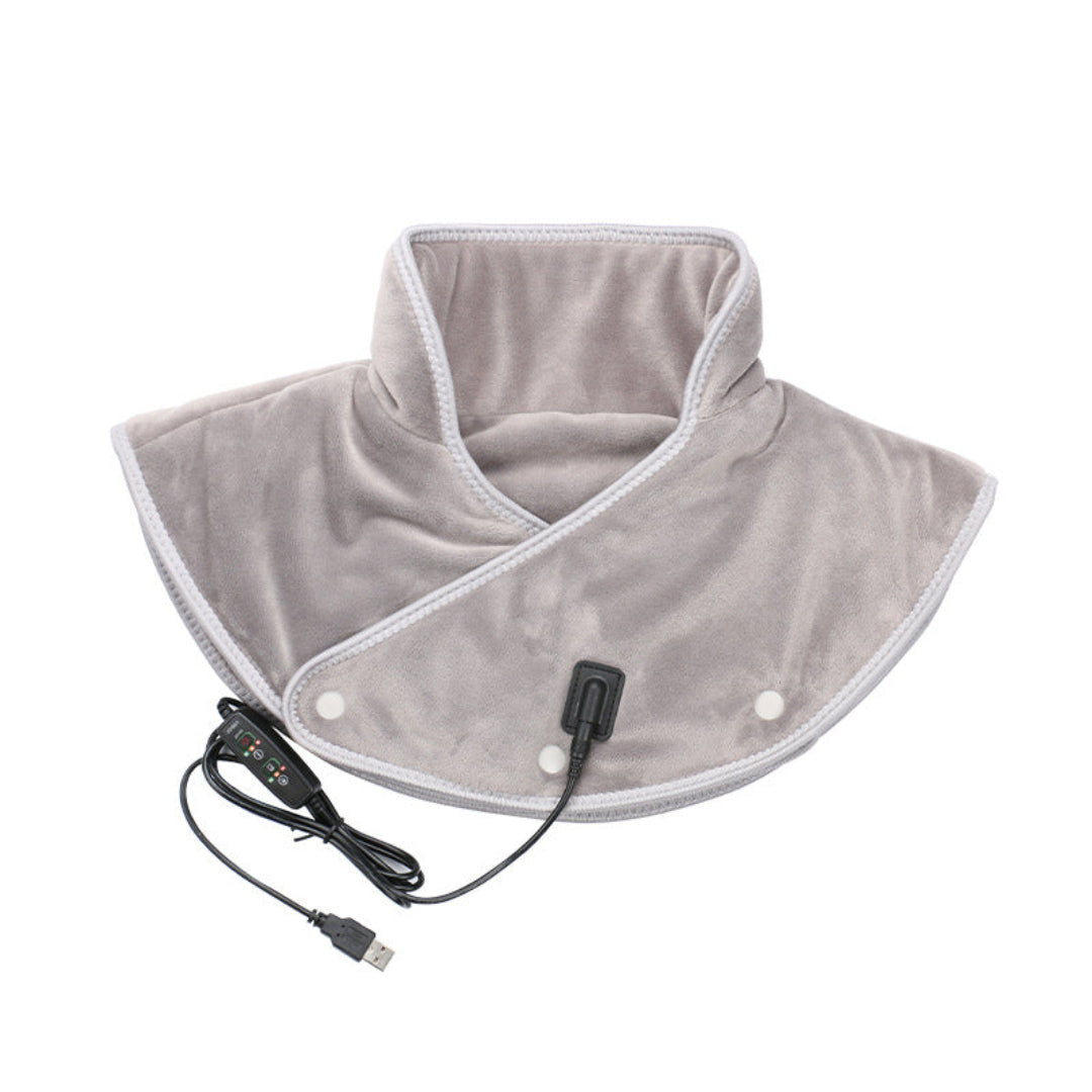 Neck Heating Pad & Massager | Neck and Shoulder Heat for Muscle Relaxation | Adjustable Settings for Stress Relief | Targeted Neck Pain and Relaxation