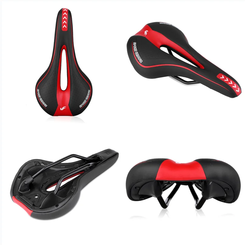 Extra Soft Gel Bicycle Saddle | Ergonomic Hollow Design & Non-Slip Surface for MTB and Road Biking
