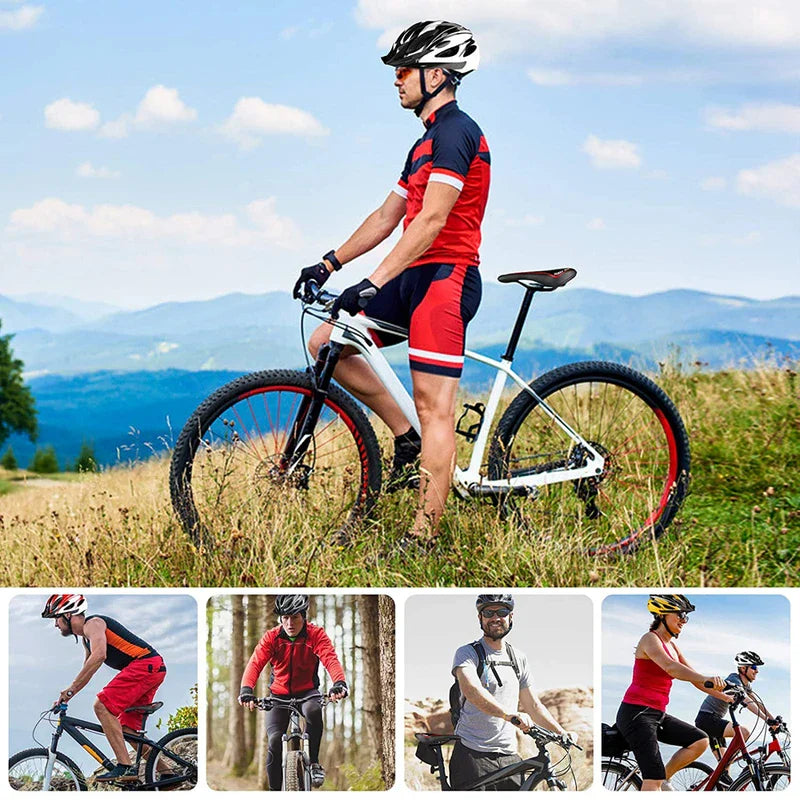 Extra Soft Gel Bicycle Saddle | Ergonomic Hollow Design & Non-Slip Surface for MTB and Road Biking