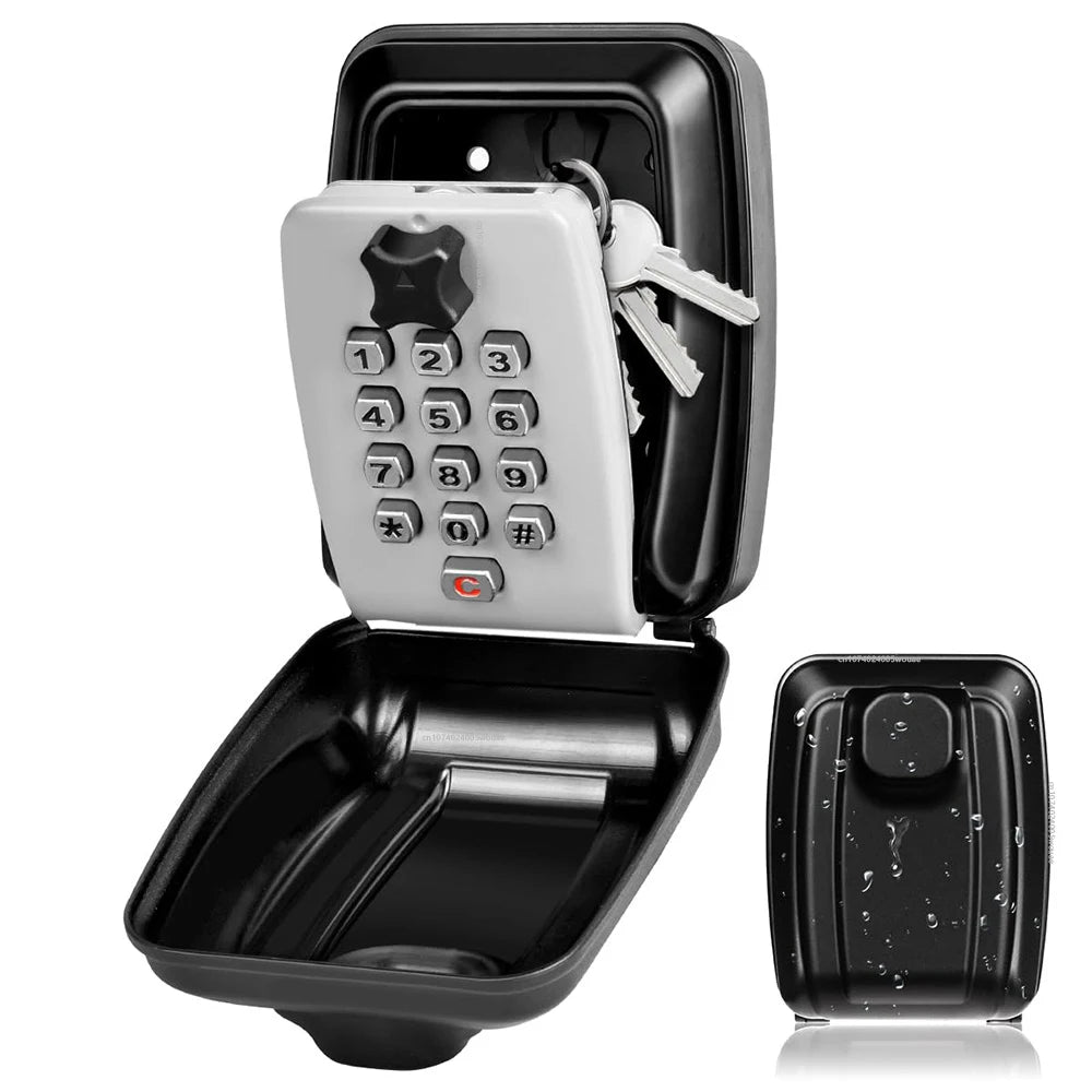 Waterproof Wall-Mounted Key Safe Box | Secure, Durable & Ideal for Outdoor Use