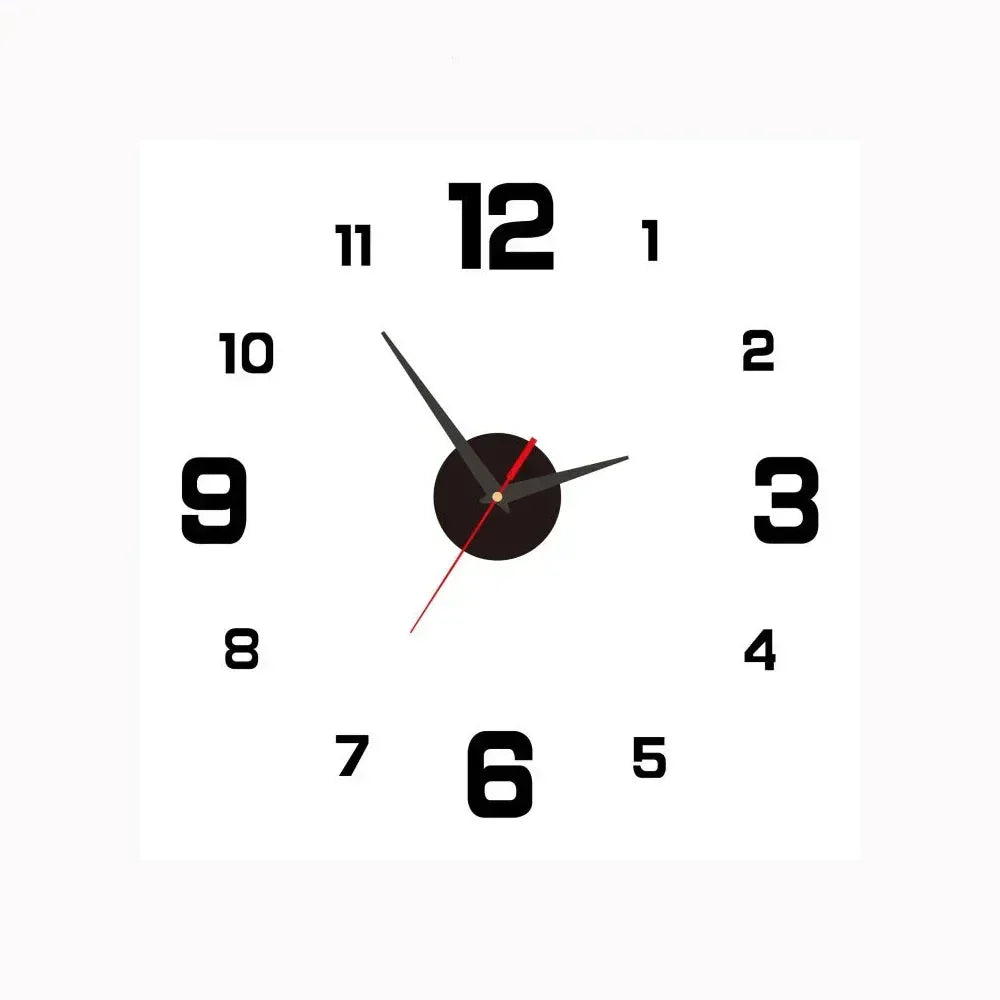 Timeless Whisper™ | Silent Classic Wall Clock | Non-Ticking Design for Bedroom & Office Decor