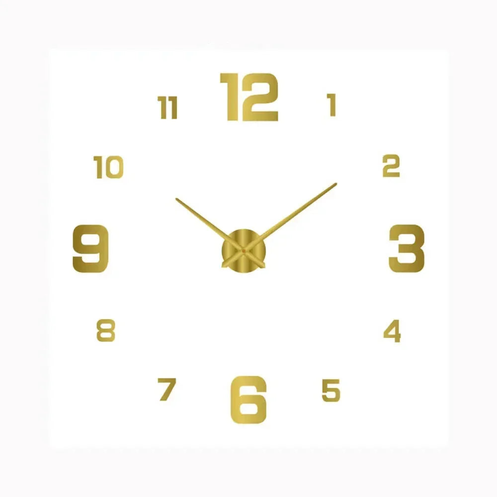 Timeless Whisper™ | Silent Classic Wall Clock | Non-Ticking Design for Bedroom & Office Decor