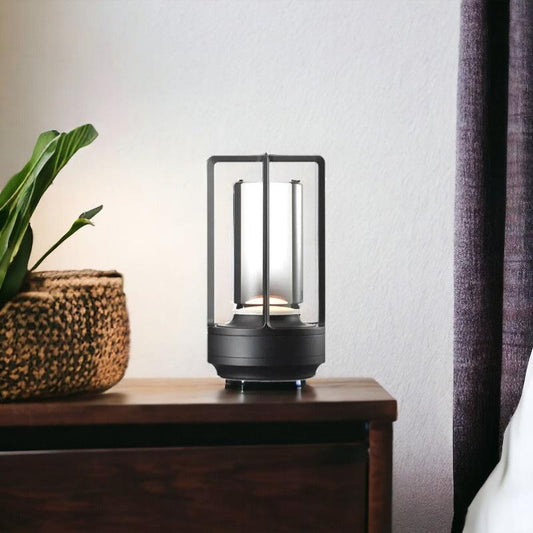 Modern Cordless Nordic Desk & Bedside Lamp with Touch Controls – Sleek Rechargeable LED Light for Home Décor, Living Rooms, and Modern Bedrooms -