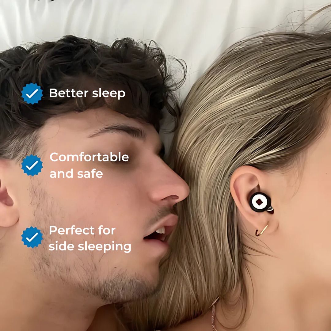 SilentGuard Sleeping Earplugs | Comfortable, Noise-Reducing Design for Restful Sleep and Sound Isolation