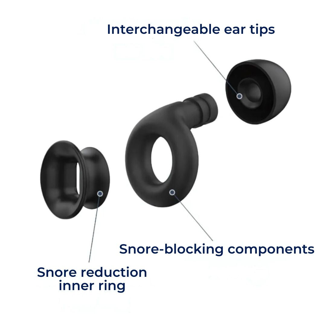 SilentGuard Sleeping Earplugs | Comfortable, Noise-Reducing Design for Restful Sleep and Sound Isolation
