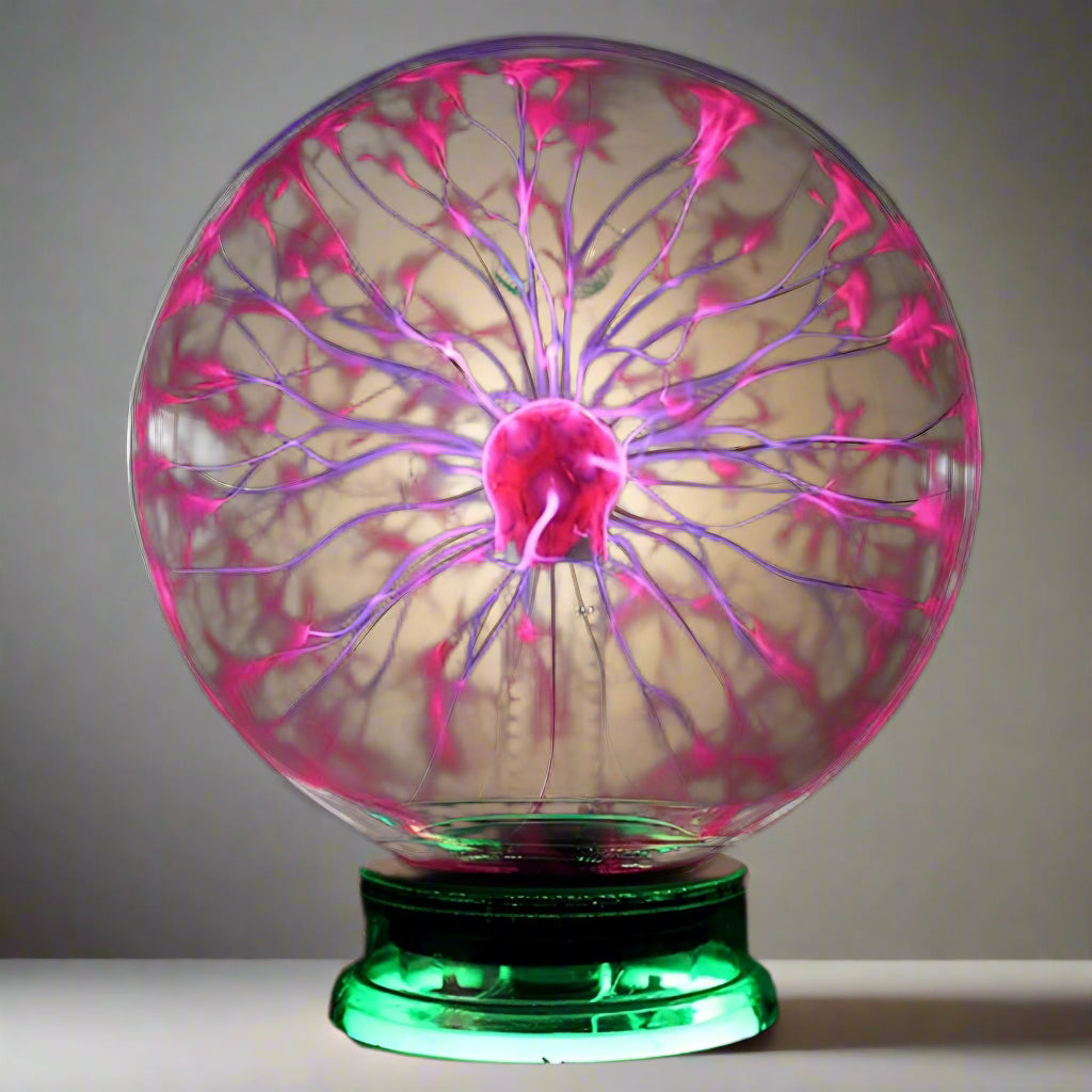 Plasma Globe Light | Interactive Touch-Activated LED Orb for Home Decor & Science Experiments
