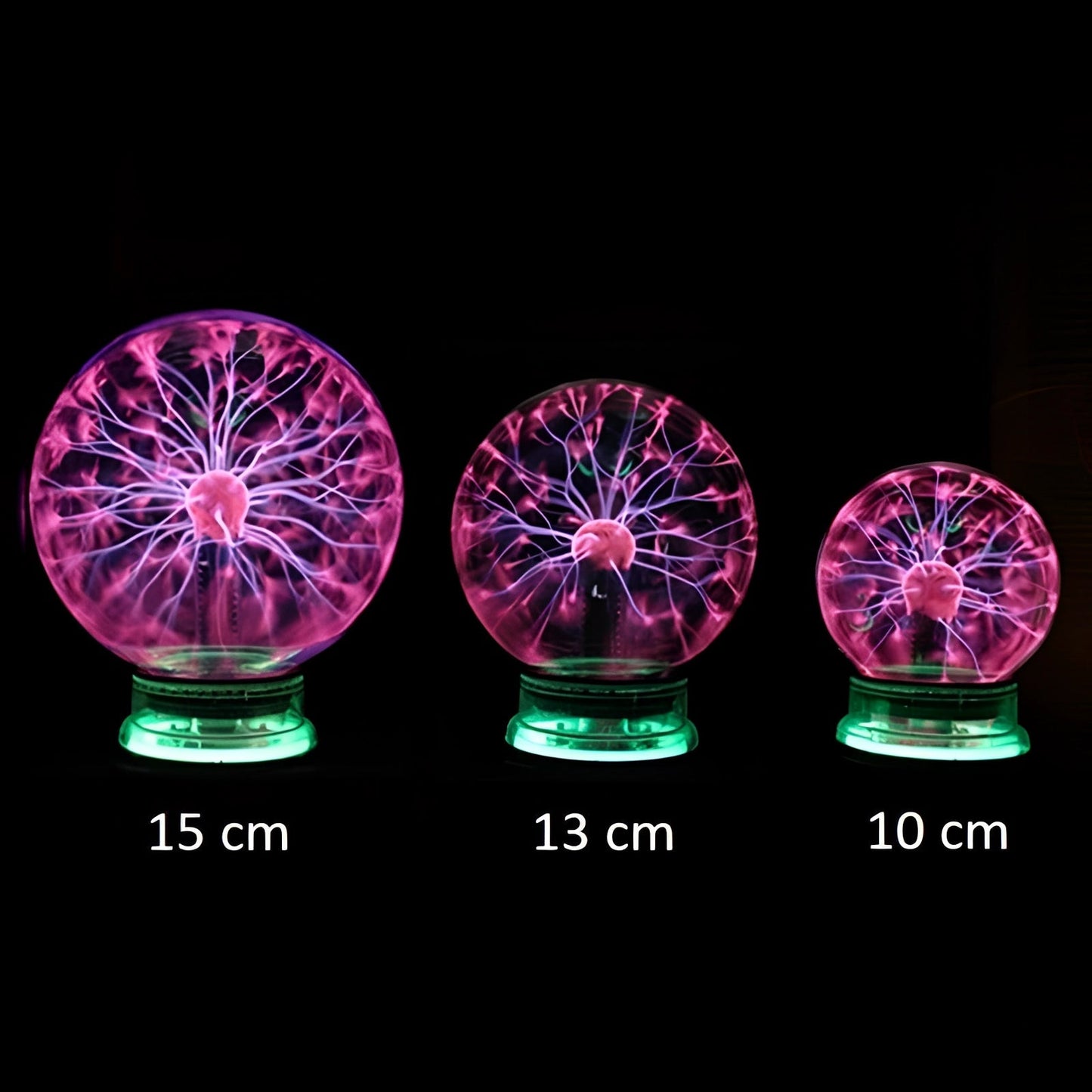 Plasma Globe Light | Interactive Touch-Activated LED Orb for Home Decor & Science Experiments