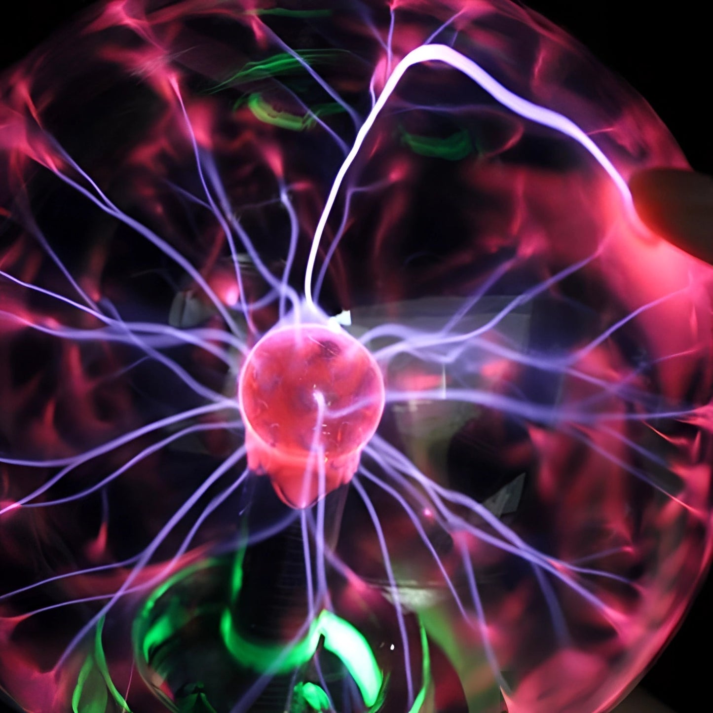 Plasma Globe Light | Interactive Touch-Activated LED Orb for Home Decor & Science Experiments