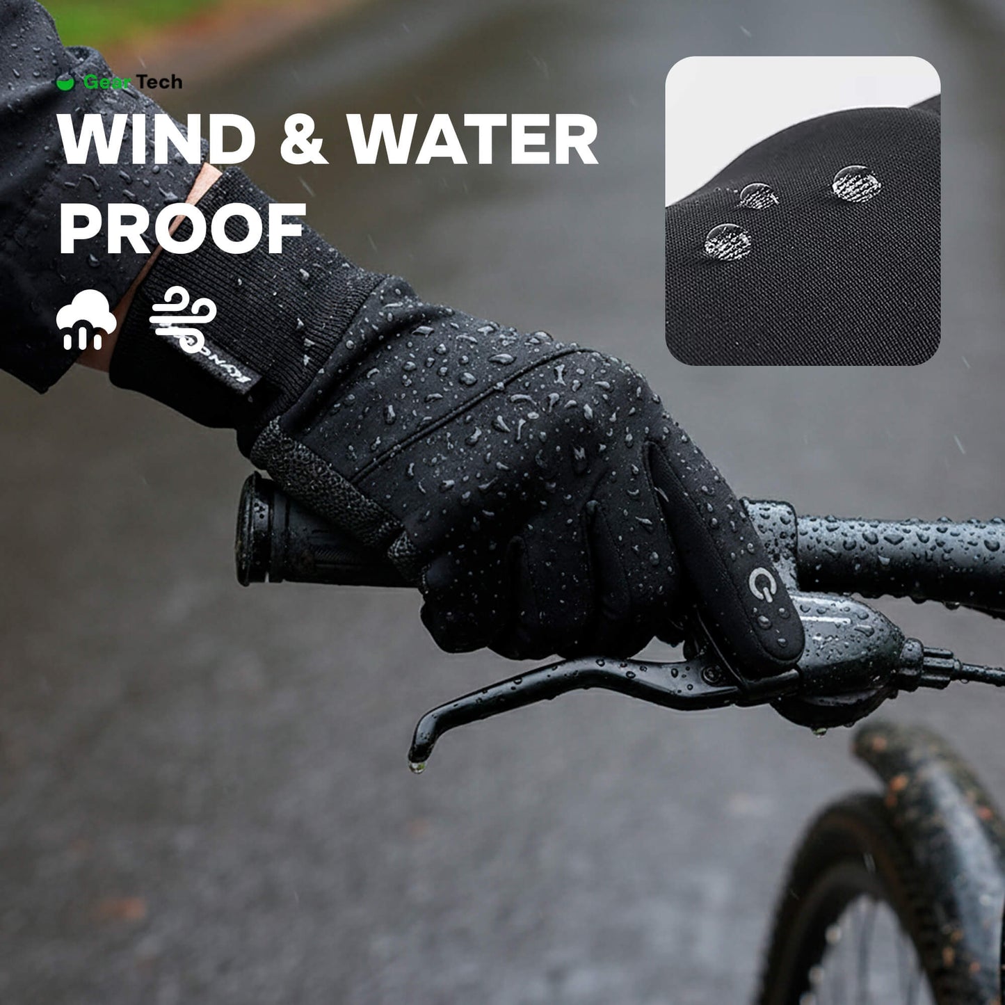 Thermal Waterproof Work Gloves – Durable Non-Slip Winter Gloves with Touchscreen for Outdoor Work UK