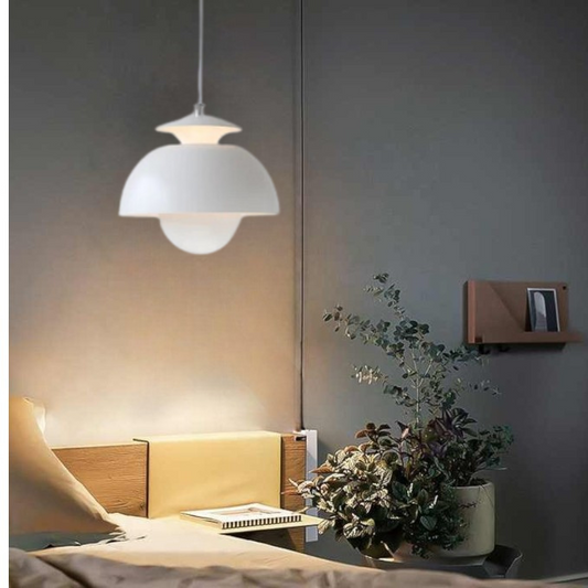 LED Pendant Light Fixture - Nordic Modern Design with Adjustable Height - Ideal for Dining Room, Kitchen, and Living Spaces