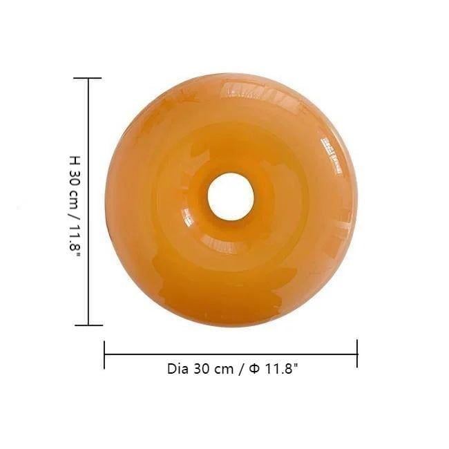 LED Donut Wall Light/Table Lamp - Modern Design for Home Decor & Ambient Lighting