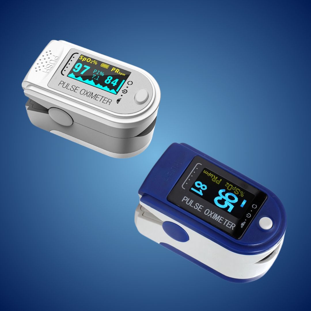 Non Invasive Fingertip Pulse Oximeter | Accurate SpO2 & Pulse Rate Monitoring with OLED Display for Health Tracking Anytime, Anywhere