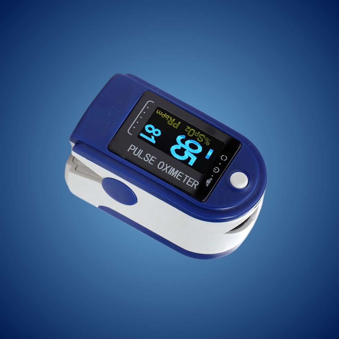 Non Invasive Fingertip Pulse Oximeter | Accurate SpO2 & Pulse Rate Monitoring with OLED Display for Health Tracking Anytime, Anywhere