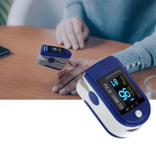 Non Invasive Fingertip Pulse Oximeter | Accurate SpO2 & Pulse Rate Monitoring with OLED Display for Health Tracking Anytime, Anywhere